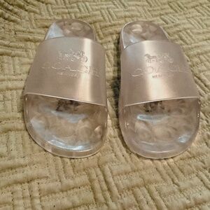 Coach sandals, size 6, NWT